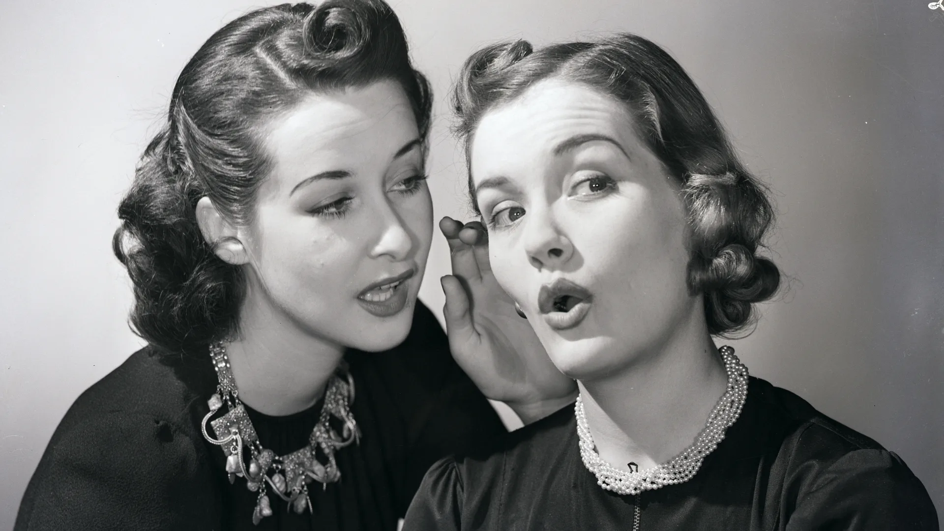 Women talking