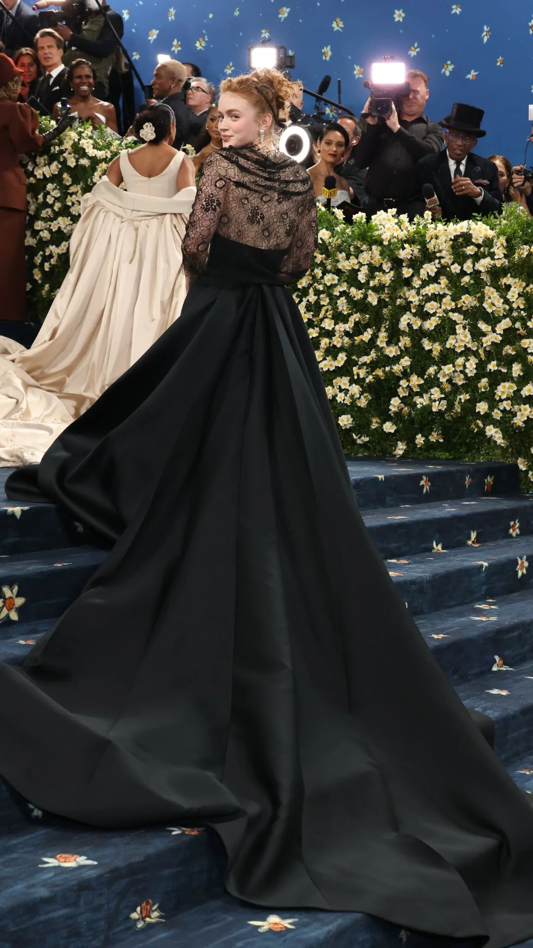 Met Gala 2025 red carpet Sadie Sink