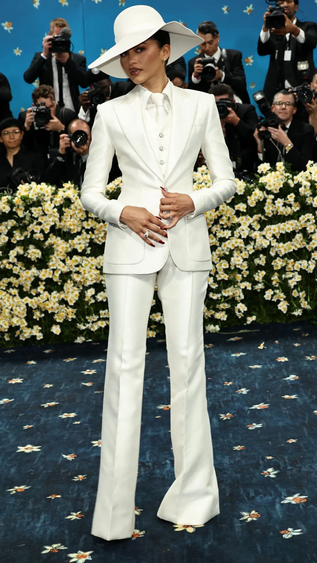 Zendaya Met Gala 2025 red carpet