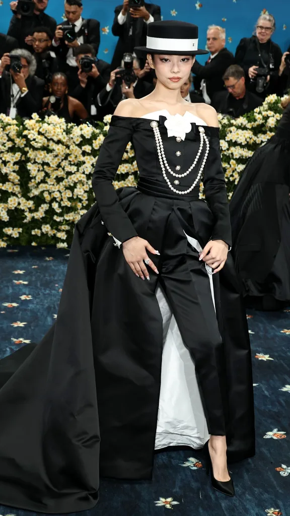 2025 Met Gala red carpet Jennie