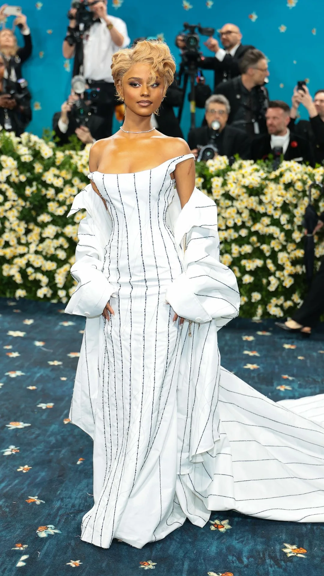 Tyla Met Gala 2025 red carpet