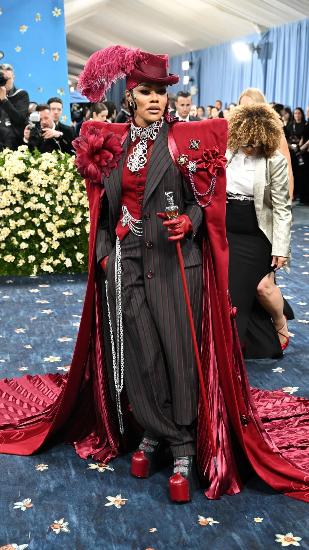 met gala 2025 red carpet Teyana Taylor