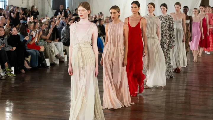 Lee Mathews’ Fashion Week Runway Found Strength In Softness