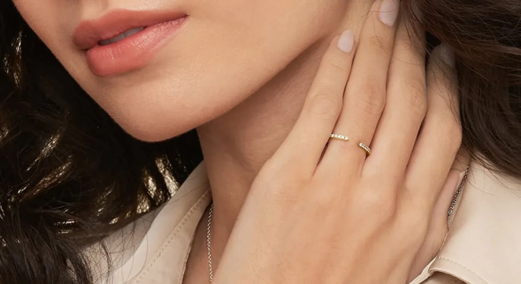 Brilliant Earth unique wedding band