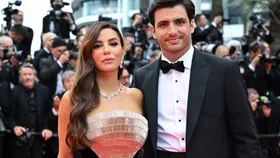 Carlos Sainz Eva Longoria Cannes 2025 red carpet