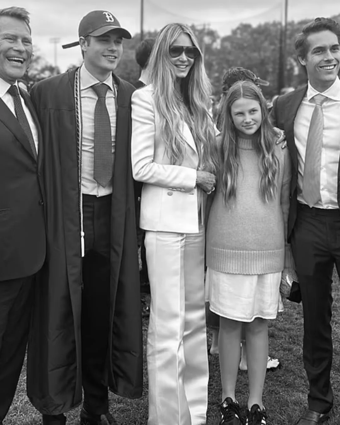 Elle Macpherson with Luna