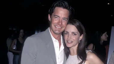 Kyle MacLachlan and Kristin Davis