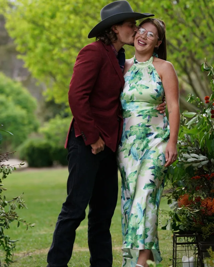 Farmer Jarrad and Chloe from Farmer Wants A Wife Australia