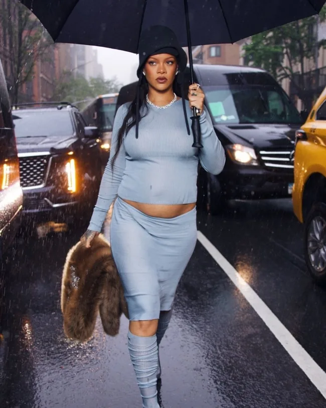 rihanna preganant met gala 2025