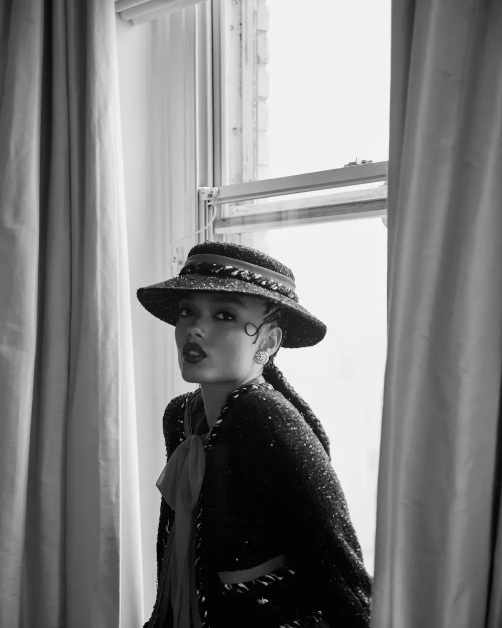 Whitney Peak in Chanel