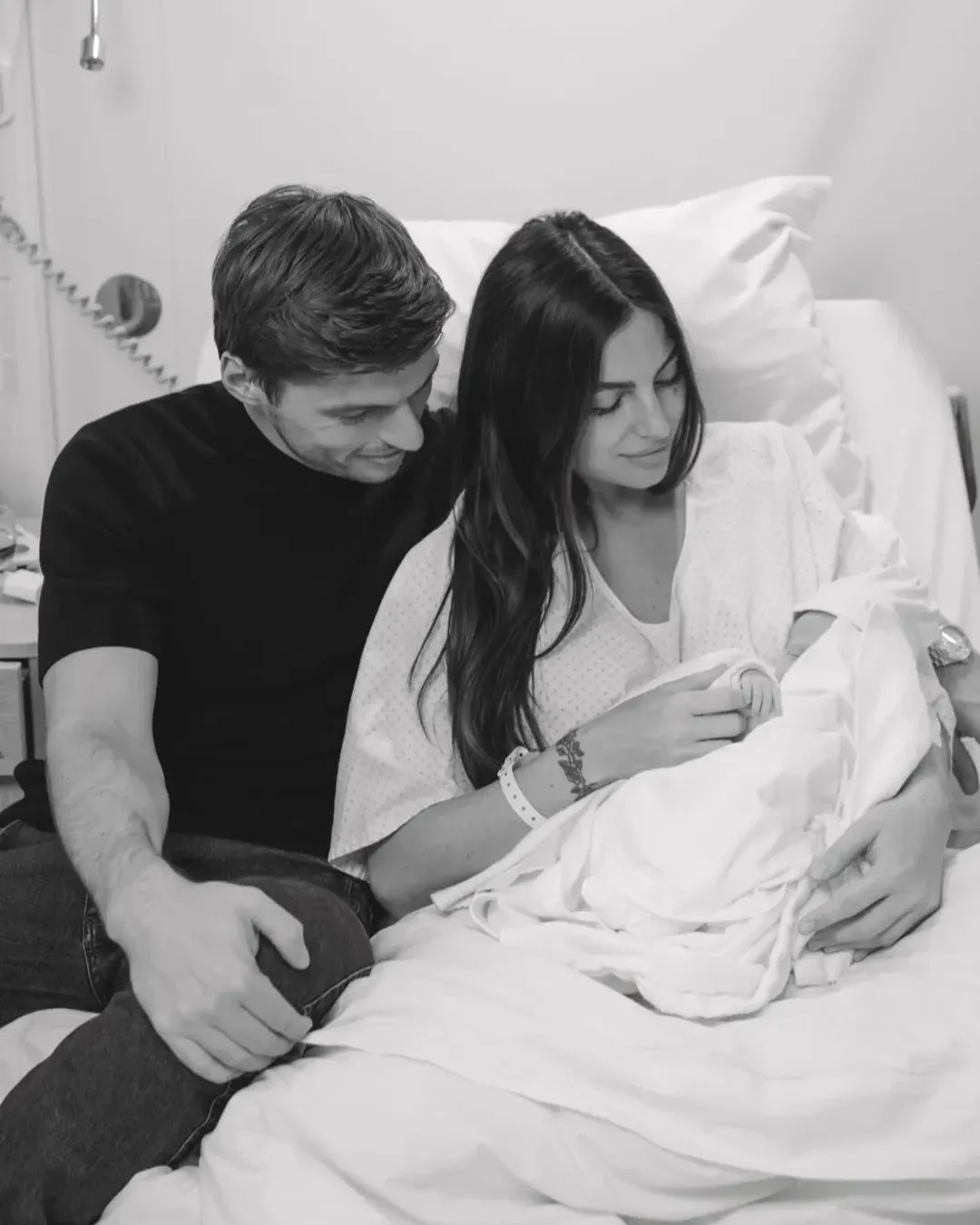 Max Verstappen Baby with Kelly Piquet Lilly