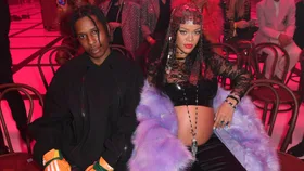 rihanna maternity style