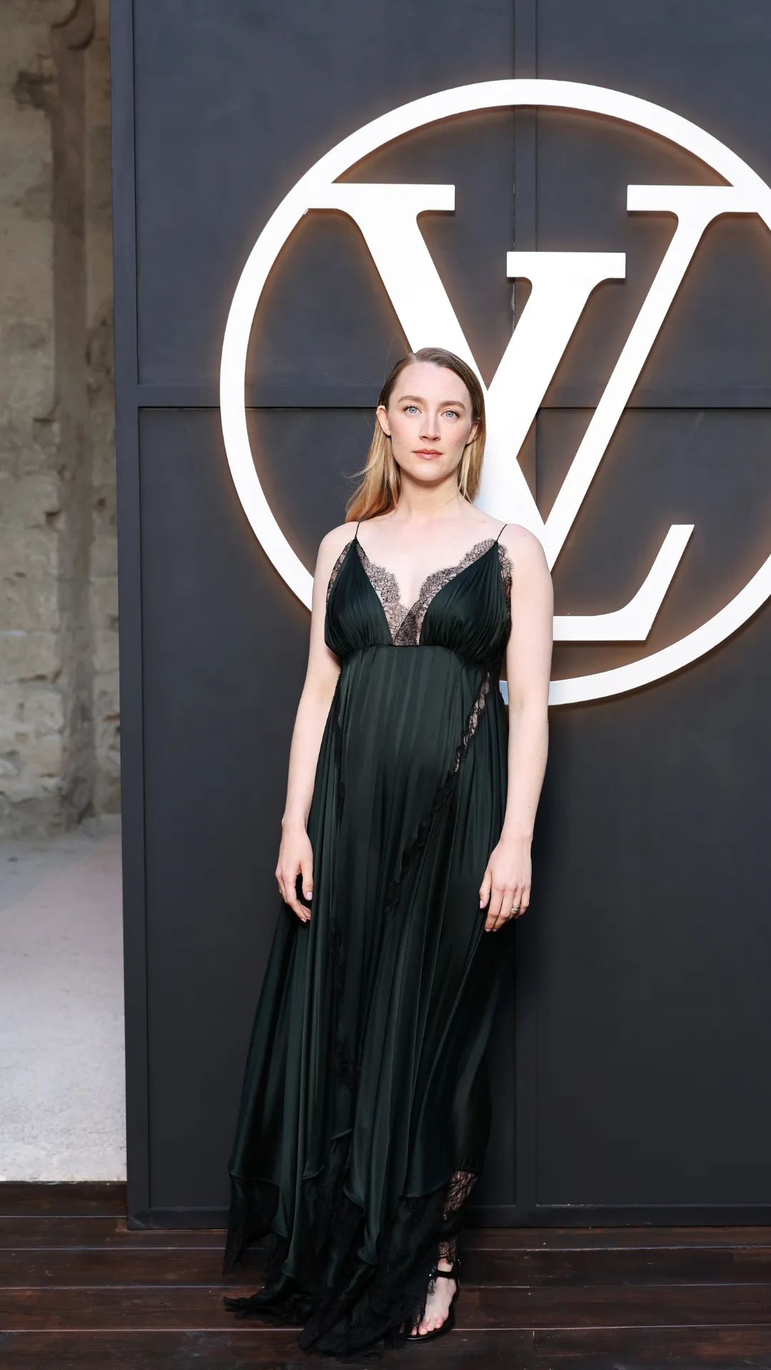 Saoirse Ronan attends the LV Cruise Fashion Show at Cité des Papes