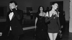 Leonardo DiCaprio and Vittoria Ceretti