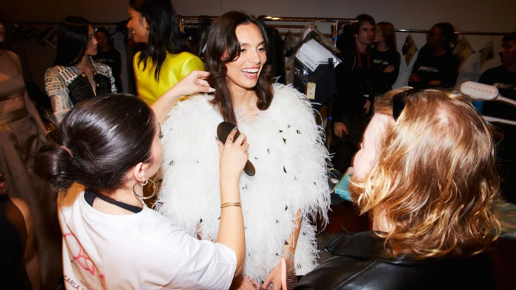 Shark Beauty for Carla Zampatti AFW Opening Show