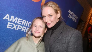 Uma Thurman with her daughter Luna Thurman-Busson
