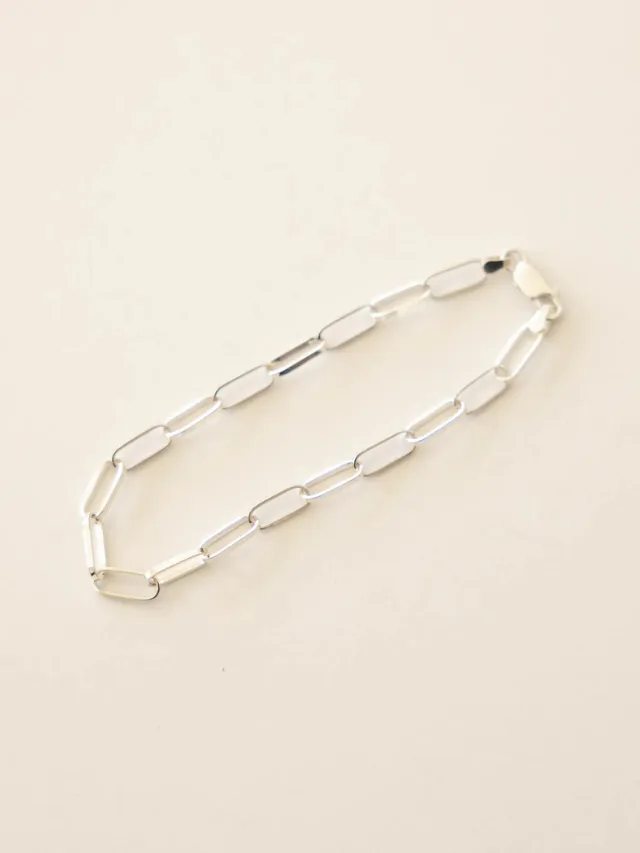 ARGENT SILVERSMITH
Paperclip Bracelet