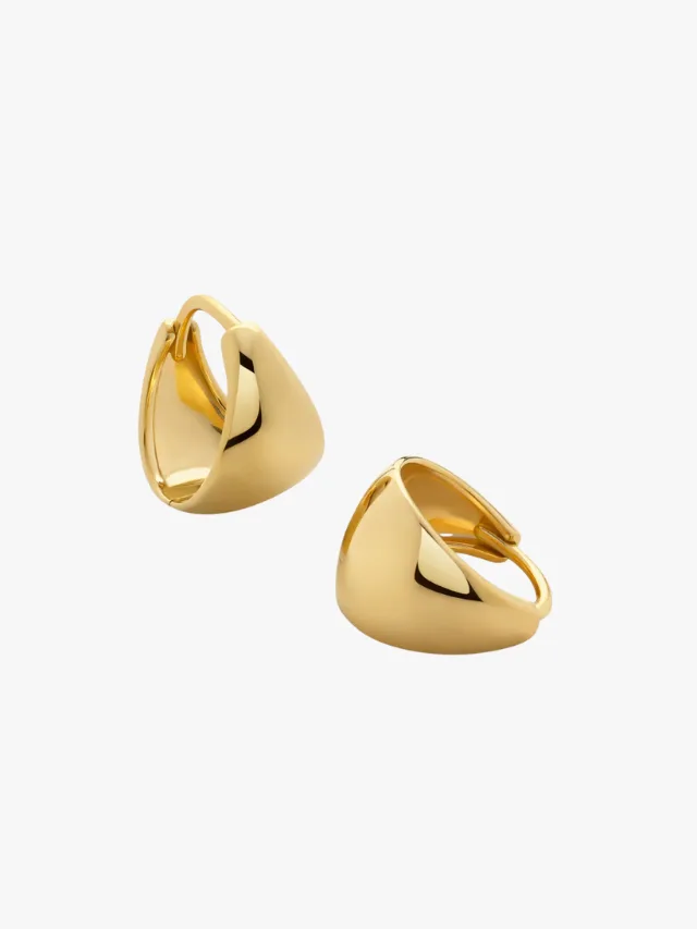 MONICA VINADER
Tapered Huggie Earrings