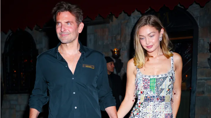 Gigi Hadid and partner, Bradley Cooper,