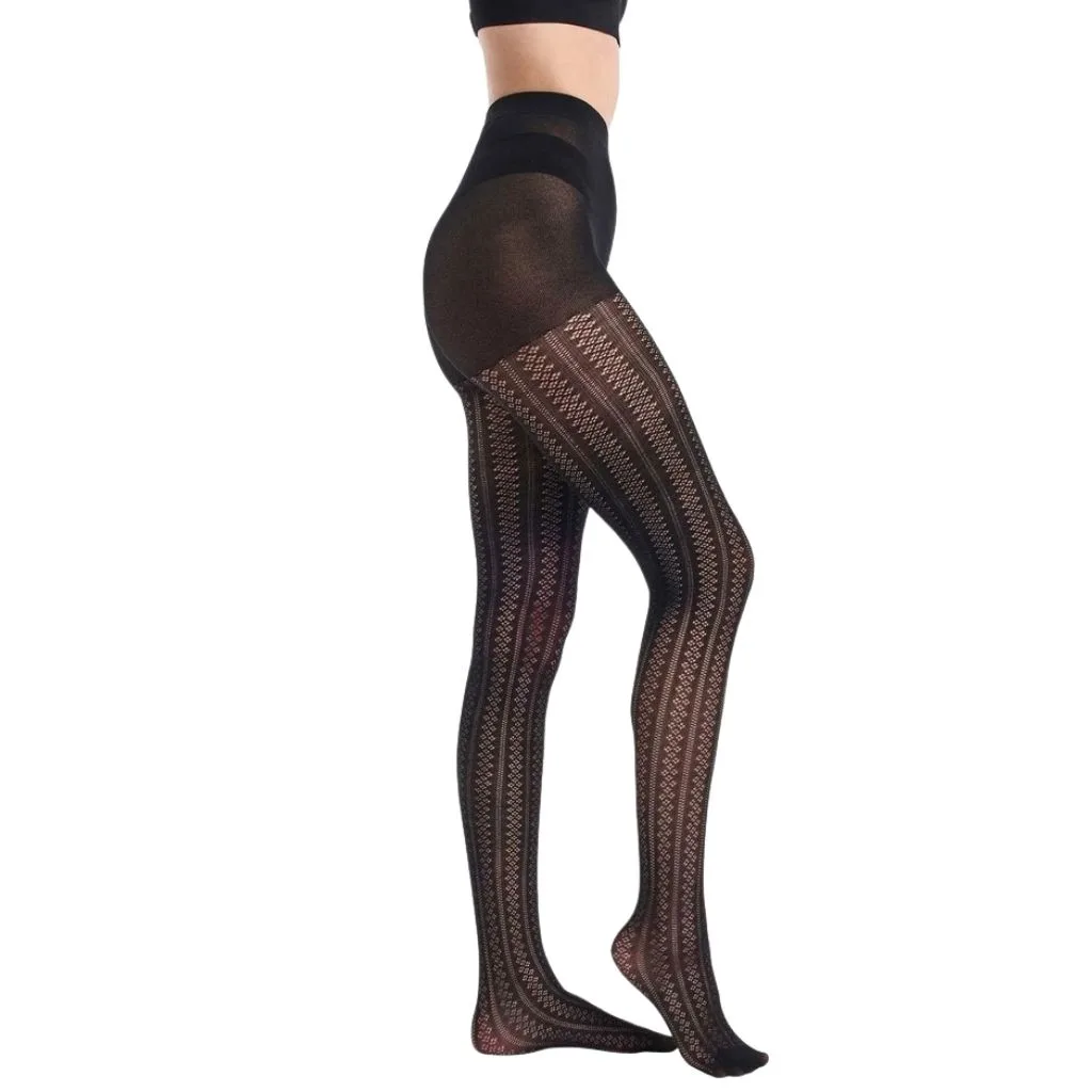 Ambra Diamond Pointelle Tights