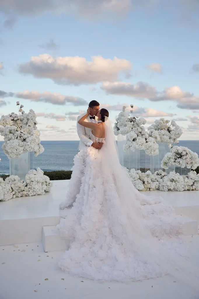 The wedding of Brittany Hockley and Ben Siegrest