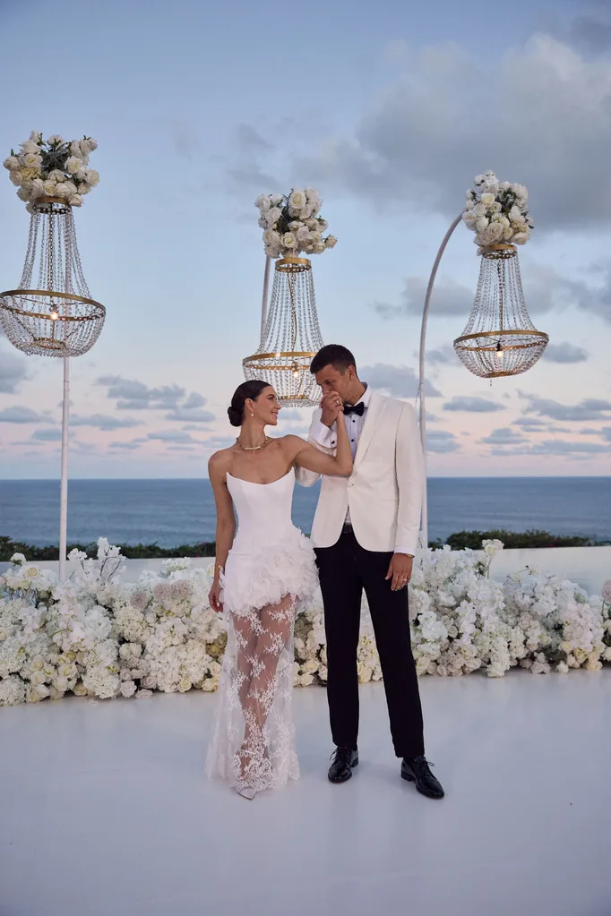 The wedding of Brittany Hockley and Ben Siegrest