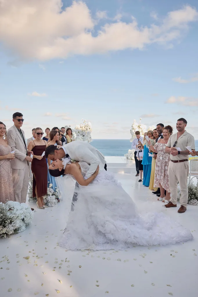 The wedding of Brittany Hockley and Ben Siegrest