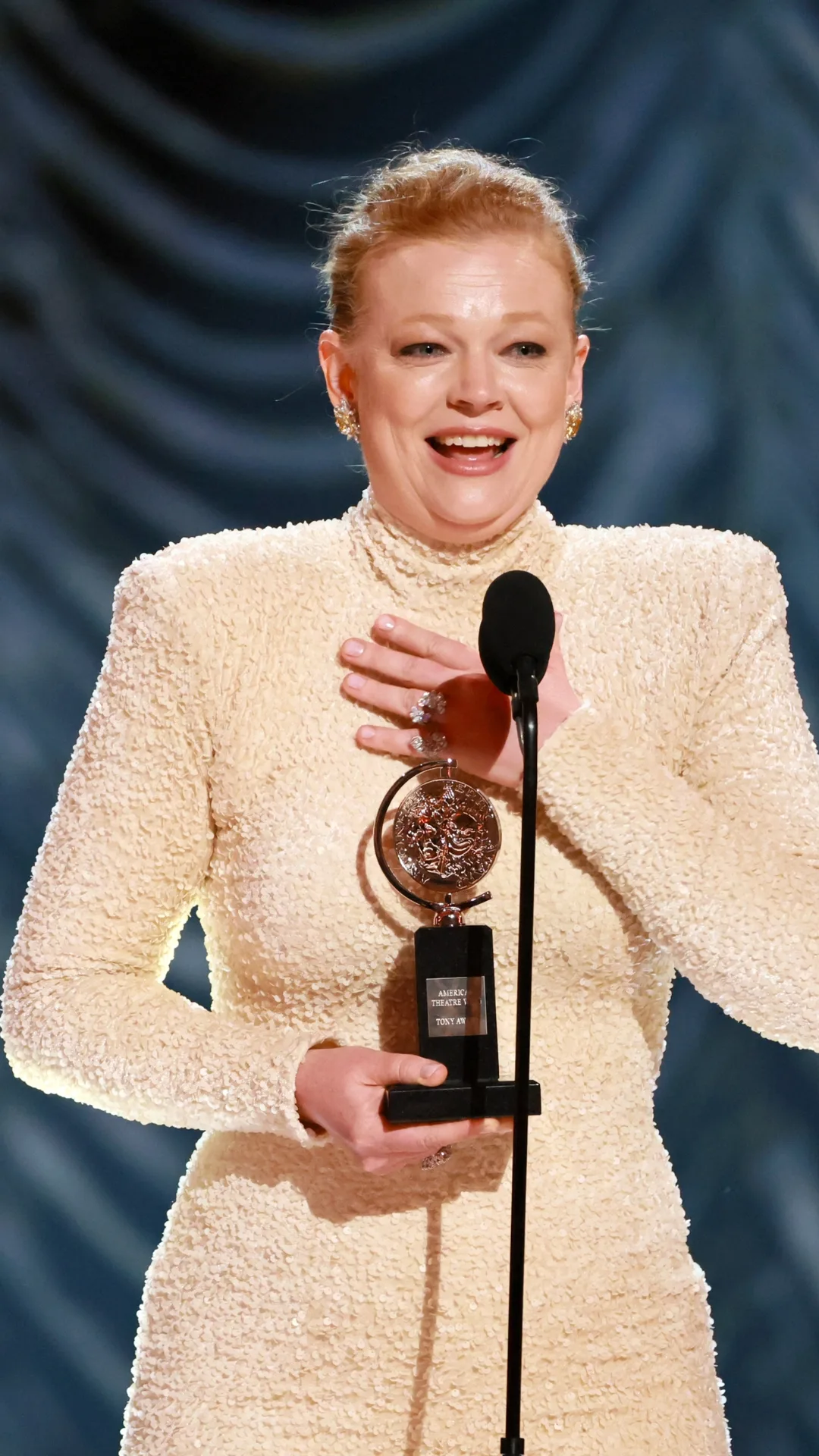 Sarah Snook attends The 78th Annual Tony Awards.