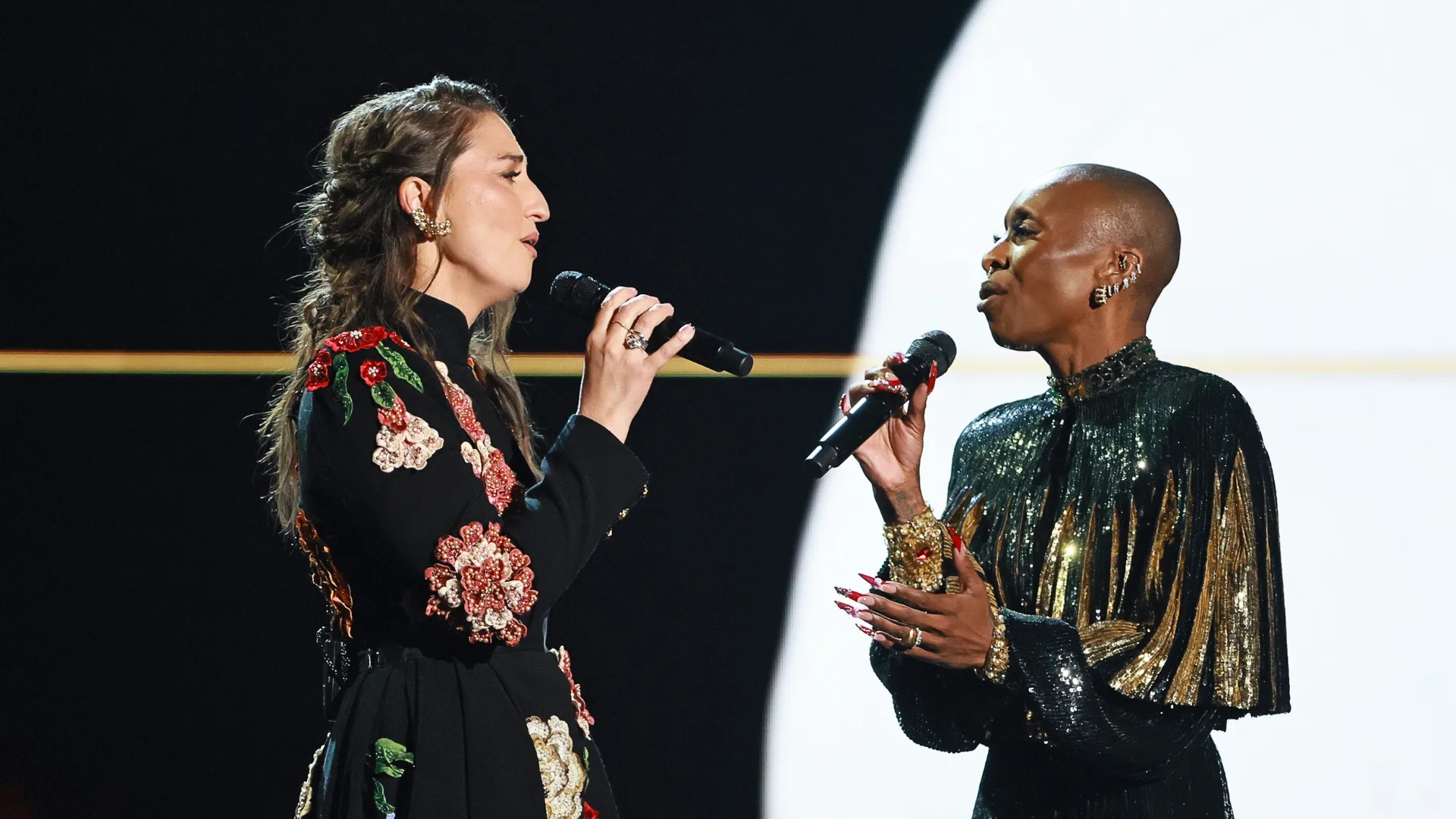 Sara Bareilles and Cynthia Erivo
