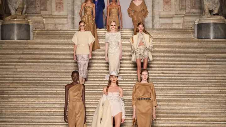 Max Mara Returns To Its Roots With A Joyful, Decadent Resort Show In Naples 