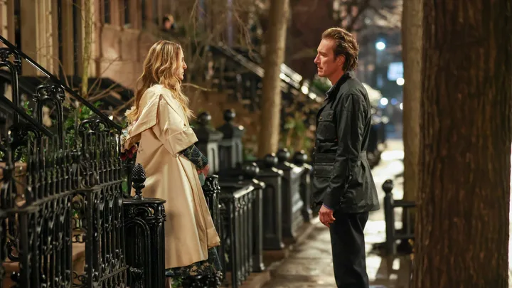Aidan and Carrie Bradshaw