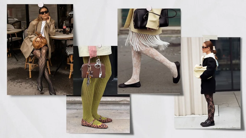 How to style patterned tights
