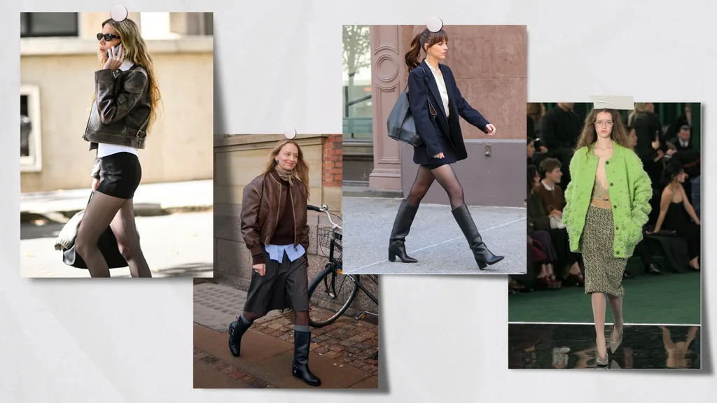 How to style sheer tights