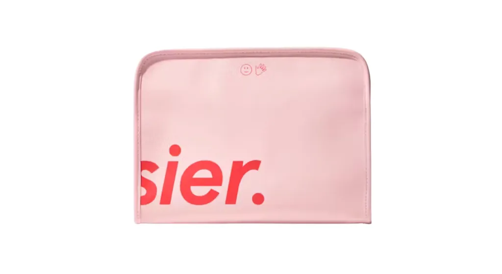 Best makeup bags for travel_Glossier The Beauty Bag