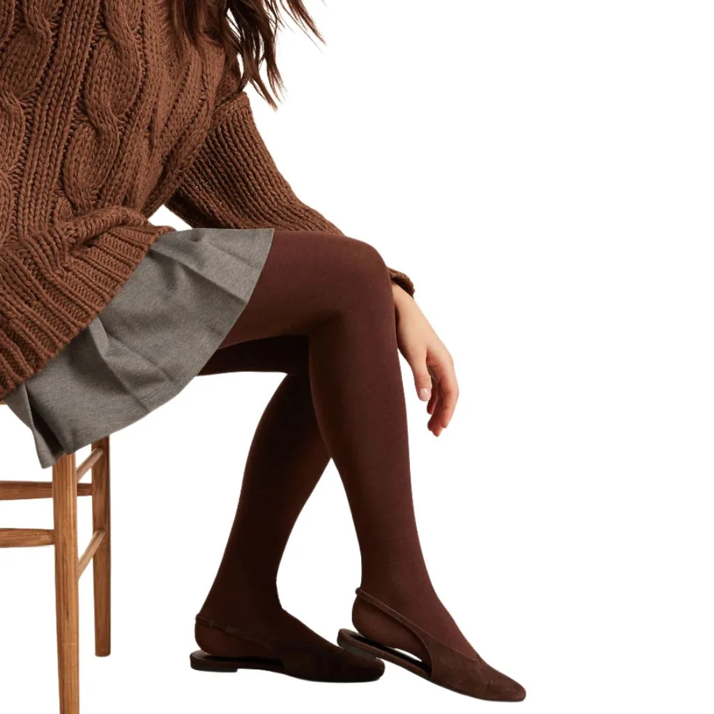 Thermal brown tights Next