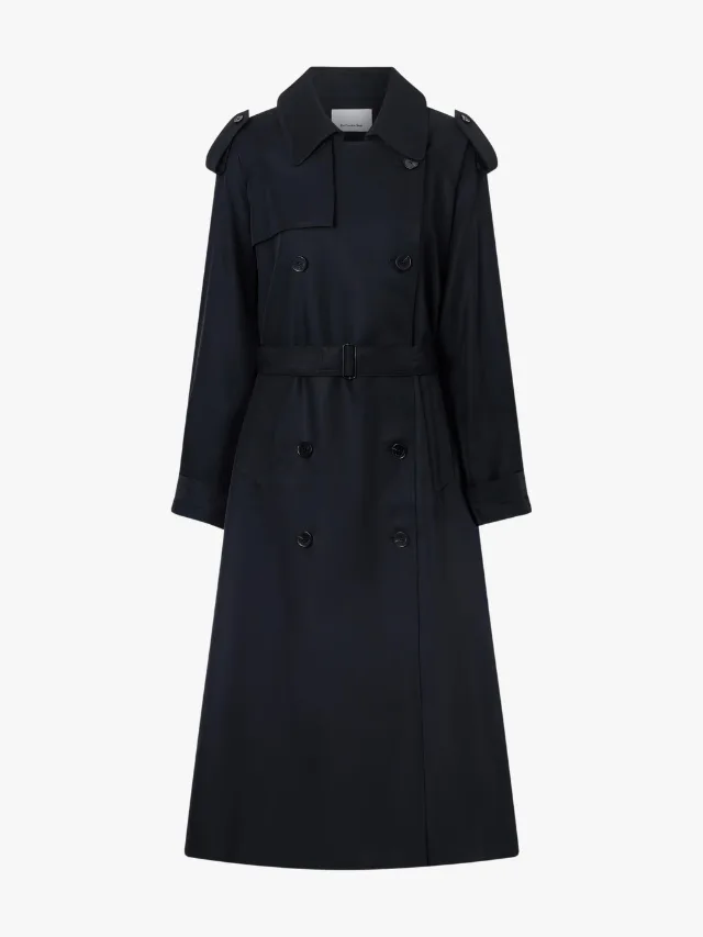 Best Trench Coats_marie claire_THE FRANKIE SHOP
Veyron Double-breasted Trench Coat