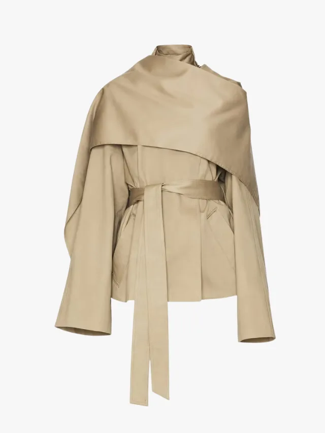 Best Trench Coats_marie claire_EAVES
Yuna Crop Trench