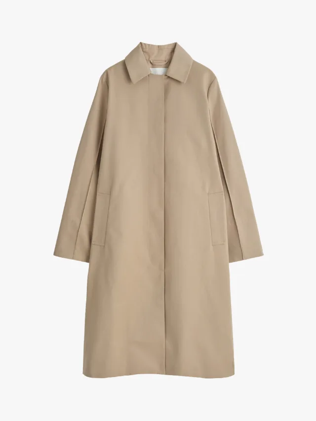 Best Trench Coats_marie claire_COS
Classic Cotton Long Car Coat