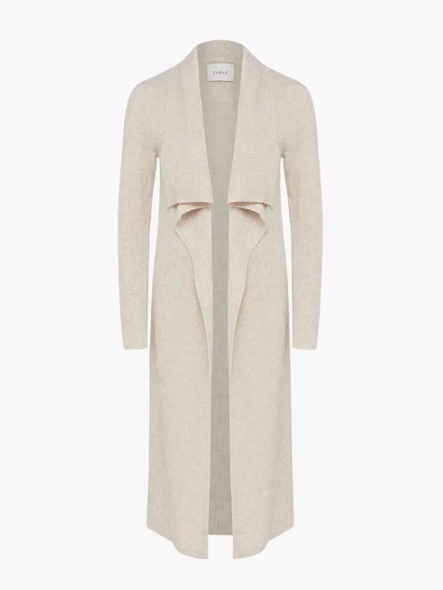 Best Knitwear Brands_marie claire_CABLE
The Beaumont Merino Cardigan