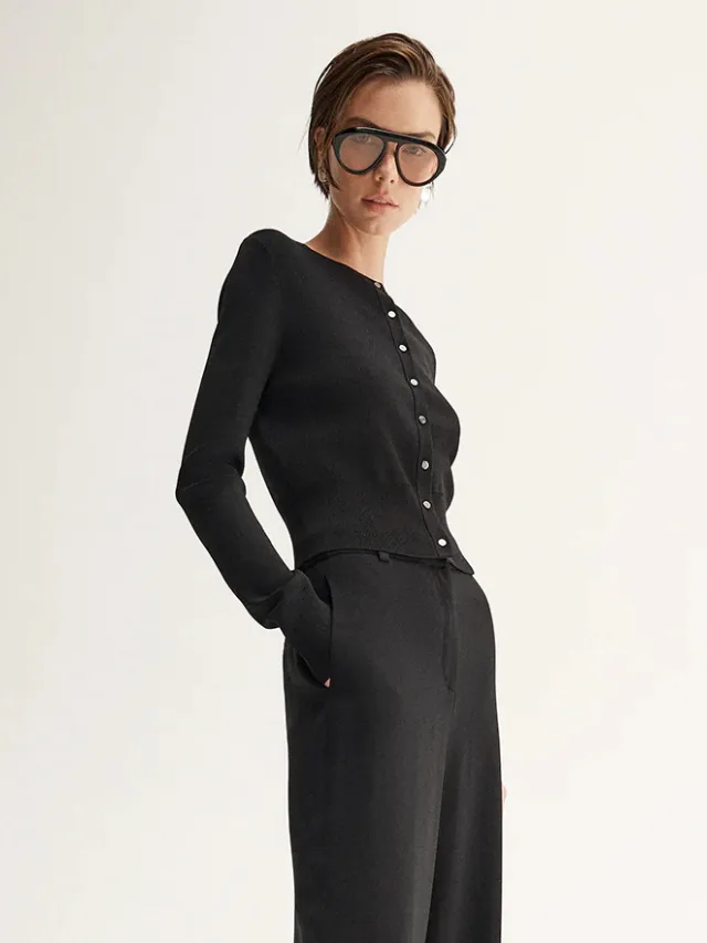 Best Knitwear Brands_marie claire_ELKA COLLECTIVE
Penny Knit Cardigan