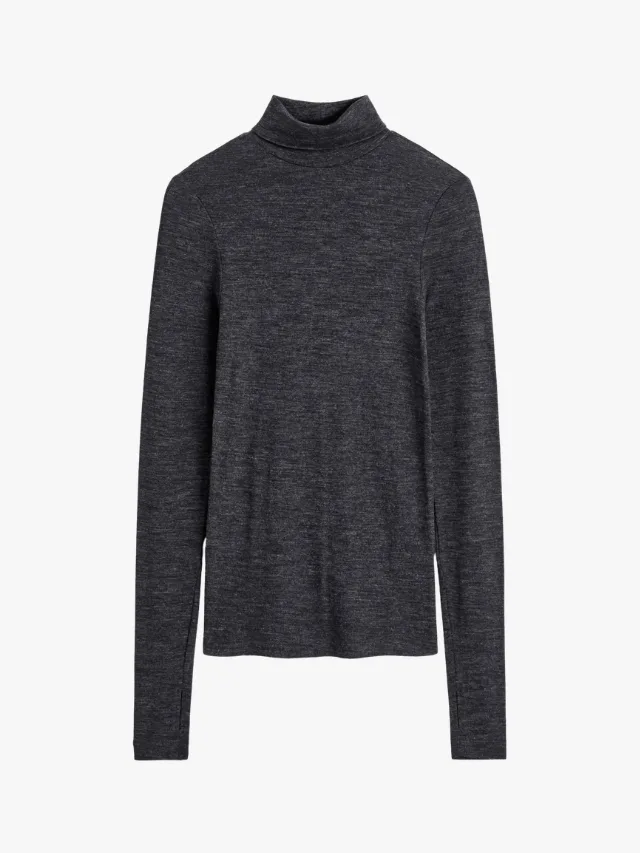 Best Knitwear Brands_marie claire_COS
Merino Wool High-Neck Top