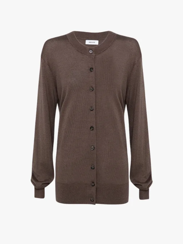 Best Knitwear Brands_marie claire_HENNE
Leni Knit Cardigan