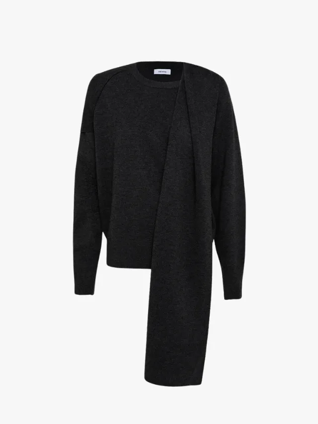 Best Knitwear Brands_marie claire_HENNE
Tori Scarf Knit