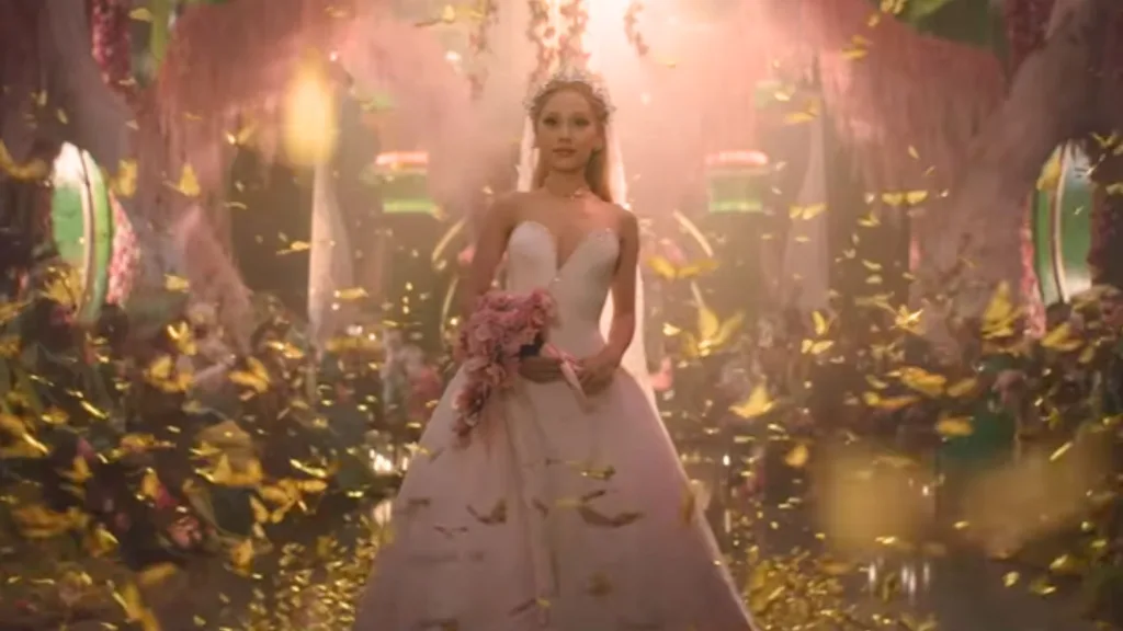 wicked for good trailer glinda wedding