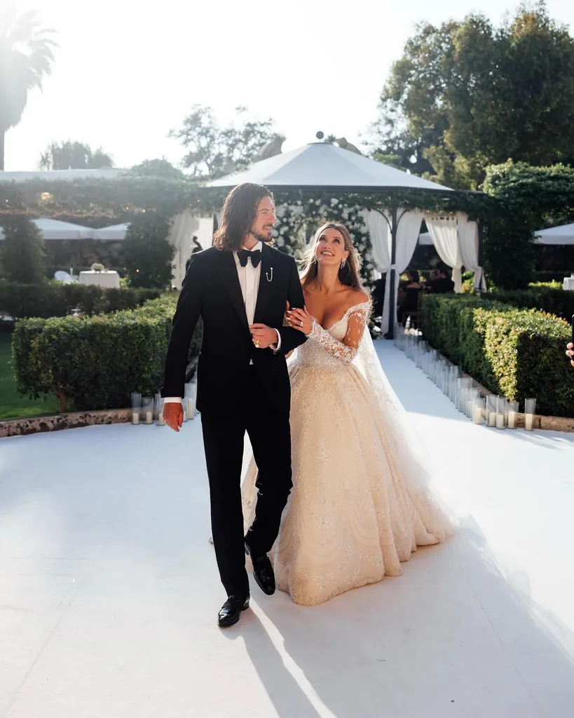 Delta Goodrem wedding photos