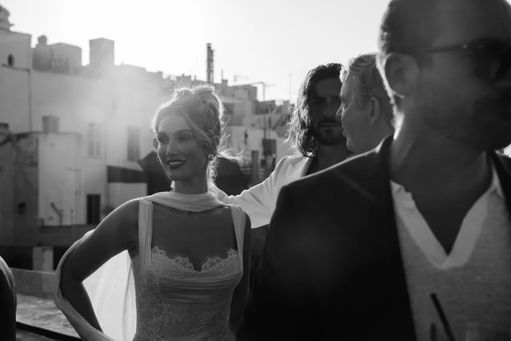 Music icon Delta Goodrem with husband Matthew Copley in Malta