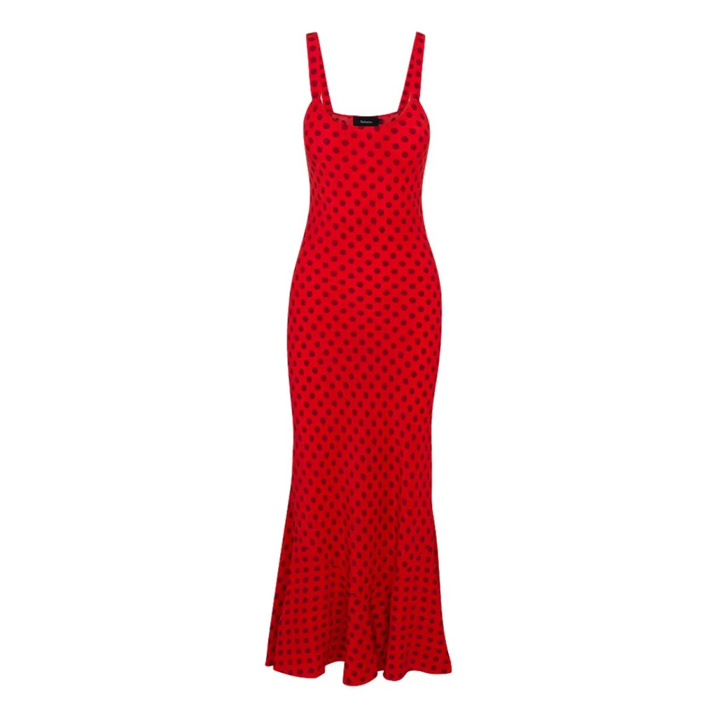 polka dot dress