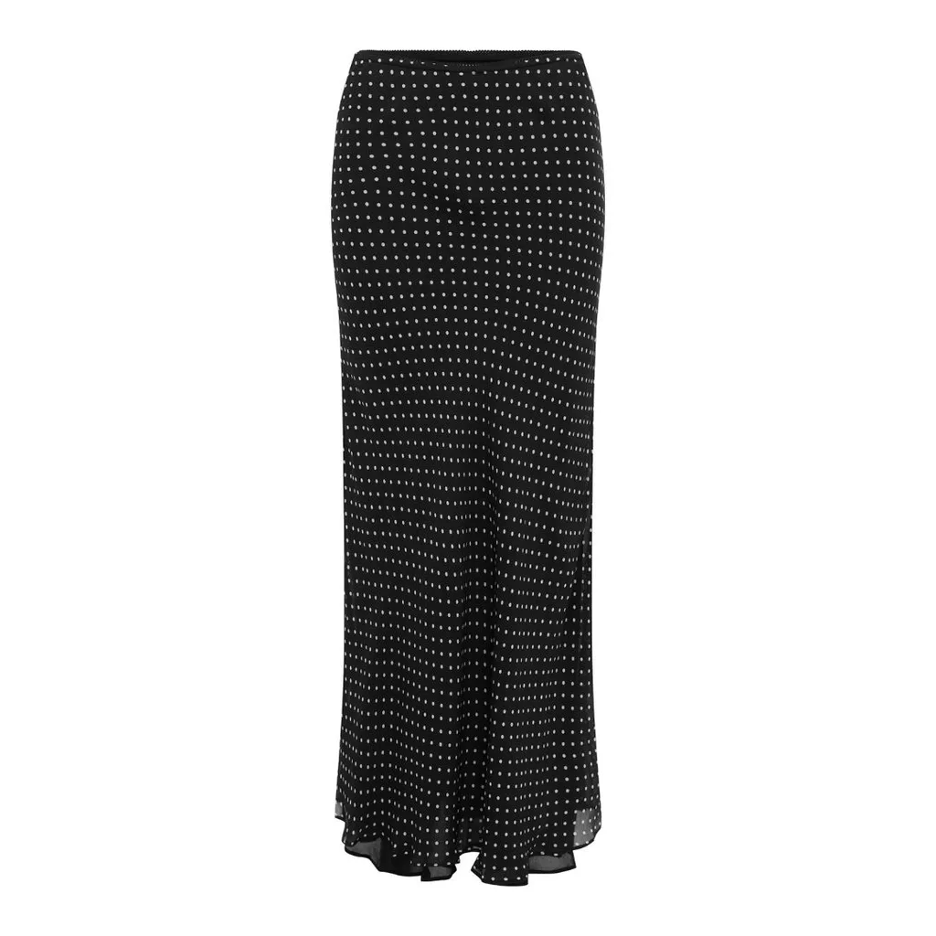 polka dot skirt