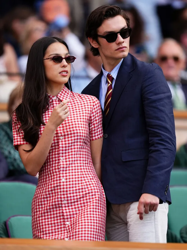 olivia rodrigo at wimbledon 2025