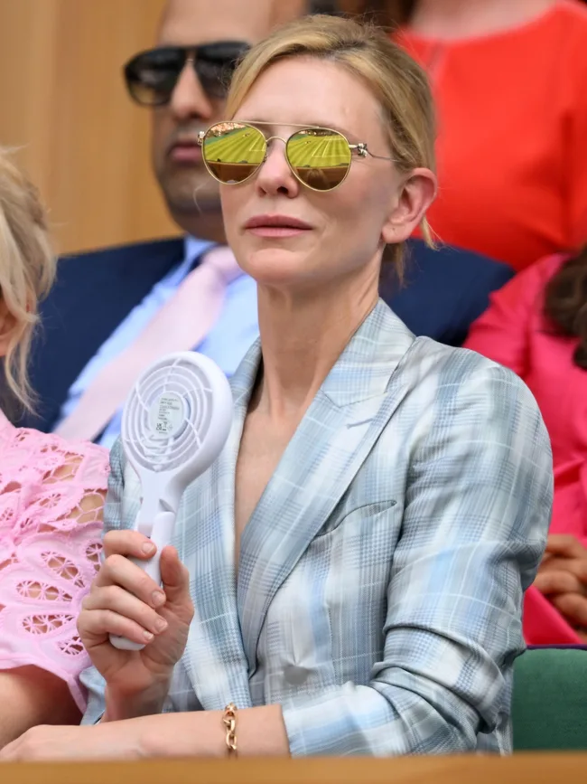 Cate Blanchet at wimbledon 2025